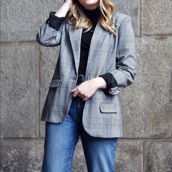 Zara plaid single button blazer 🍂 - Picture 16 of 16